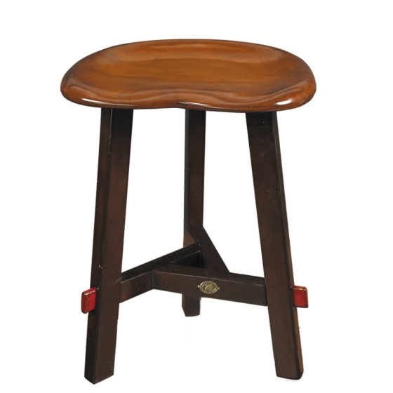 Arbeitshocker aus Holz MF149 von Authentic Models