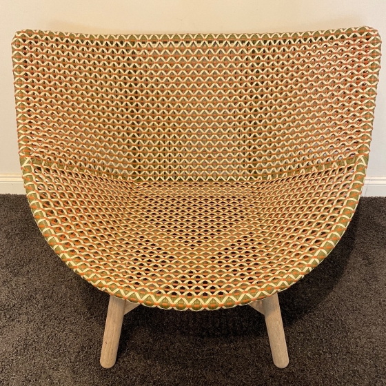 DEDON MBRACE Sessel in chestnut - Ausstellungsstück