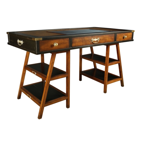 Authentic Models Navigator´s Desk Schreibtisch black ivory MF022 erhältlich bei Kunsthandel-Lohmann.de