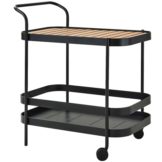 Cane-line Barwagen in schwarz