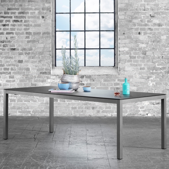 Solpuri Classic Alu Ausziehtisch 220/280x100cm