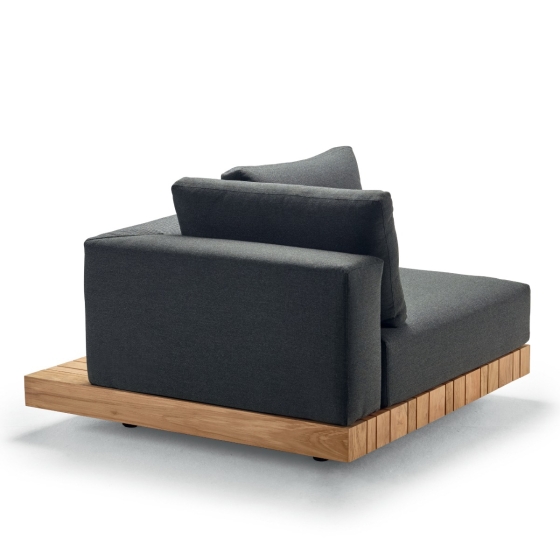 Solpuri Plateau L Modul Ecke, links inkl. Polster