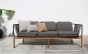 Zebra Pollux 3er-Loungesofa inkl. Kissen (Dekokissen nicht enthalten)