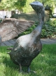 bronzeskulptur gans