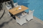 Zebra Loomus TIsch Esstisch Gartentisch