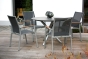 Zebra Mikado Tisch 6223, Ø110 cm, Aluminium