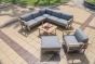 Zebra Belvedere Sofaelement 3656 - Armlehne links inkl. Kissen