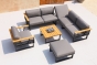 Zebra Belvedere Sofa 3658 - 3-Sitzer inkl. Kissen
