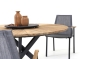 HPL Platte mit Zebra Oryx Edge Alu Tisch 7620 Ø135cm