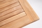 Zebra Teak - Esstisch "Poker", quadratisch in zwei Größen Gartentisch Esstisch Teaktisch Klapptisch