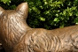 Edition Strassacker Bronzeskulptur "Fuchs, liegend"