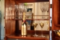 Authentic Models "Champagne Bar" Kofferbar in silber