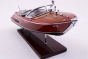 Modellboot von Kiade aus Mahagoni