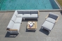 Zebra Belvedere Sofaelement 3656 - Armlehne links inkl. Kissen