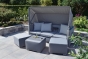 Zebra Jack Lounge Textil - Grau