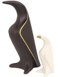 große und kleine Pinguin Skulptur